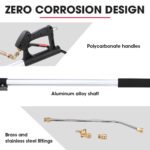 Jet-USA 4000PSI 5.5M Long Telescopic Universal Pressure Washer Cleaner Pole Wand Extension Lance - Image 3