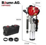BAUMR-AG 38cc 4-Stroke Petrol Post Driver, with Carry Case & 3 Piling Sleeves - Image 10