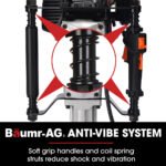 BAUMR-AG HP480 55cc 4-Stroke Petrol Post Driver, with 2 Piling Socket Sleeves - Image 3