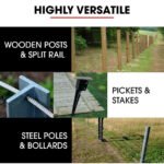 BAUMR-AG HP480 55cc 4-Stroke Petrol Post Driver, with 2 Piling Socket Sleeves - Image 7