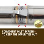1HP Submersible Bore Water Pump Deep Well Irrigation Stainless Steel 240V - Image 4