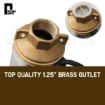 Protege 3HP Submersible Bore Water Pump Deep Well Irrigation Stainless Steel 240V - Image 3