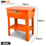 Unimac 86L Heavy Duty Multi Purpose Auto Parts Washer, with Removable Work Shelf, Parts Basket - Image 2