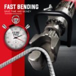 BAUMR-AG 850W 16mm Rebar Bender Hydraulic Electric Reo Bar Portable Machine Re - Image 2