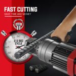 BAUMR-AG 850W 16mm Rebar Cutter Hydraulic Electric Reo Bar Portable Machine Re - Image 2