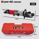 BAUMR-AG 10-22mm 1200W Heavy-Duty Electric Hydraulic Rebar Bender, Carry Case - Image 10