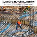 BAUMR-AG 4-20mm 1000W Heavy-Duty Electric Hydraulic Rebar Cutter, 3 Sec Cycle, Rear and Side Handle, Carry Case - Image 5