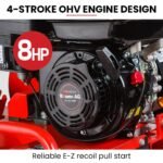 BAUMR-AG TRN660 8HP 600mmx90mm Trench Digger, Heavy-duty Carbide Claws, EZ Start, 8HP, Adj Controls - Image 2