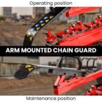 BAUMR-AG TRN660 8HP 600mmx90mm Trench Digger, Heavy-duty Carbide Claws, EZ Start, 8HP, Adj Controls - Image 5