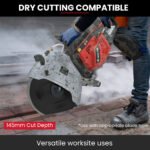 BAUMR-AG 400mm Professional Concrete Demolition Saw 94cc 2-Stroke, Wet and Dry Demo Cutting, 16" Diamond Blade, Anti-Vibration System - Image 6