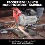 Baumr-AG 2400W 400mm 16" Metal Cut Off Cold Saw, Commercial Grade, Brushless Motor, Soft Start, 45 Degree Mitre Chop - Image 5