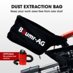 BAUMR-AG 254mm Dual Bevel Sliding Compound Mitre Drop Saw - Image 10