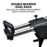 BAUMR-AG 254mm Sliding Compound dual Mitre Drop Saw and Adjustable Stand Combo - Image 9