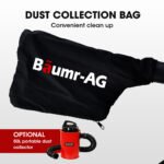 BAUMR-AG 305mm Dual Bevel Sliding Compound Mitre Drop Saw and Adjustable Stand Combo - Image 9