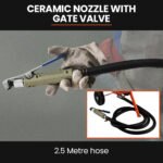 UNIMAC 38L Sandblasting Tank, Pressurised Design with Sandblast Gun Set with Hose - Image 5