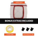 UNIMAC 38L Sandblasting Tank, Pressurised Design with Sandblast Gun Set with Hose - Image 7