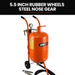 UNIMAC 38L Sandblasting Tank, Pressurised Design with Sandblast Gun Set with Hose - Image 9