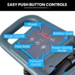 AUCH FSH14 Floor Scrubber & Dryer, 360mm, Battery Powered, Walk Behind, Multi-purpose Commercial Grade Machine - Image 5