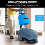 AUCH FSH14 Floor Scrubber & Dryer, 360mm, Battery Powered, Walk Behind, Multi-purpose Commercial Grade Machine - Image 7