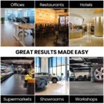 AUCH FSH14 Floor Scrubber & Dryer, 360mm, Battery Powered, Walk Behind, Multi-purpose Commercial Grade Machine - Image 10