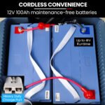 Auch FSH18 Floor Scrubber & Dryer, 490mm, Battery Powered, Walk Behind, Multi-purpose Commercial Grade Machine - Image 9