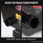 BAUMR-AG Bench Vertical Belt and Disc Sander Combo, 25mm Linisher, 125mm Sanding Disc, Brushless Motor, Dust Collection Ports - Image 8