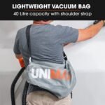 Unimac 225mm 750W Telescopic Long Reach Dry Wall Sander Kit, Foldable, Vacuum System, LED Worklight, 6x Sanding Discs - Image 10