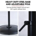 BAUMR-AG 30" 762mm 300W Industrial Pedestal Fan, Large, Commercial, Heavy-duty, 3 Speed, EESS Certified - Image 5