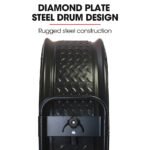 BAUMR-AG 42" 1067mm 660W Industrial Mobile Floor Drum Fan, Belt Drive, Tilting, Large, Commercial,  Heavy-duty Frame, EESS Certified - Image 5