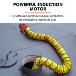 Baumr-AG 200mm (8 inch) Portable Air Blower Mover Axial Ventilation Extraction Fan - Image 2