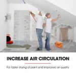 Baumr-AG 3-Speed Carpet Dryer Air Mover Blower Fan, 700CFM, Sealed Copper Motor, Poly Housing - Image 9