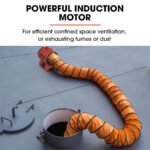 Baumr-AG 300mm (12 inch) Portable Air Blower Mover Axial Ventilation Extraction Fan - Image 2