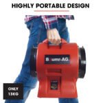 Baumr-AG 300mm (12 inch) Portable Air Blower Mover Axial Ventilation Extraction Fan - Image 7
