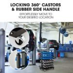 BAUMR-AG 94 Parts Bin Rack Storage System Mobile Double-Sided - Blue - Image 7