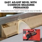 Baumr-AG 2000W 254mm Corded Table Saw with Stand, Extendable, Laser Guide - Image 4