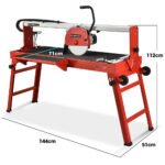 BAUMR-AG 1500W Electric Tile Saw Cutter with 300mm (12") Blade, 920mm Cutting Length, Side Extension Table - Image 6