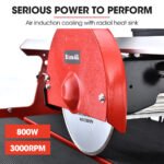 BAUMR-AG 800W Electric Tile Saw Cutter with 200mm (8") Blade, 620mm Cutting Length - Image 3