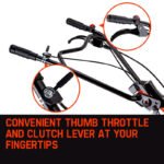 PLANTCRAFT 7.0HP Cultivator Tiller Plough Self-Propelled Rotary Rototiller - Image 7