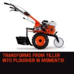 PLANTCRAFT 7.0HP Cultivator Tiller Plough Self-Propelled Rotary Rototiller - Image 9