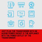 GENPOWER 1000W Step Down Transformer 240v-110v Stepdown Voltage Converter AU-US - Image 7