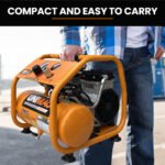 Unimac 1.5HP 6L Silent Oil-Free Portable Electric Air Compressor, for Airtools, Tyre Inflation - Image 9