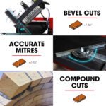 BAUMR-AG 2000W 350mm 14" Brick & Masonry Table Saw, Electric Tile Concrete Cutting, with Stand - Image 7