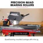 BAUMR-AG 2000W 350mm 14" Brick & Masonry Table Saw, Electric Tile Concrete Cutting, with Stand - Image 8