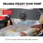 BAUMR-AG 2000W 350mm 14" Brick & Masonry Table Saw, Electric Tile Concrete Cutting, with Stand - Image 9