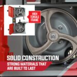 Baumr-AG Bandsaw Wood Cutting Band Saw Portable Wood Vertical Benchtop Machine - Image 3