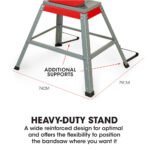 Baumr-AG 500W 115mm Wood Bandsaw Portable Benchtop Band Saw Cutting Machine with Stand - Image 5