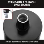 Baumr-AG Diamond Core Drill Bit 114mm Concrete Wet Dry Tile Stone Brick Marble 1-1/4 UNC - Image 3