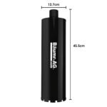 Baumr-AG Diamond Core Drill Bit 127mm Concrete Wet Dry Tile Stone Brick Marble 1-1/4 UNC - Image 5