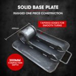 BAUMR-AG 94kg 420x540mm Plate Compactor, Sprinkler System, Paver Pad - Image 2