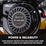 BAUMR-AG 94kg 420x540mm Plate Compactor, Sprinkler System, Paver Pad - Image 6